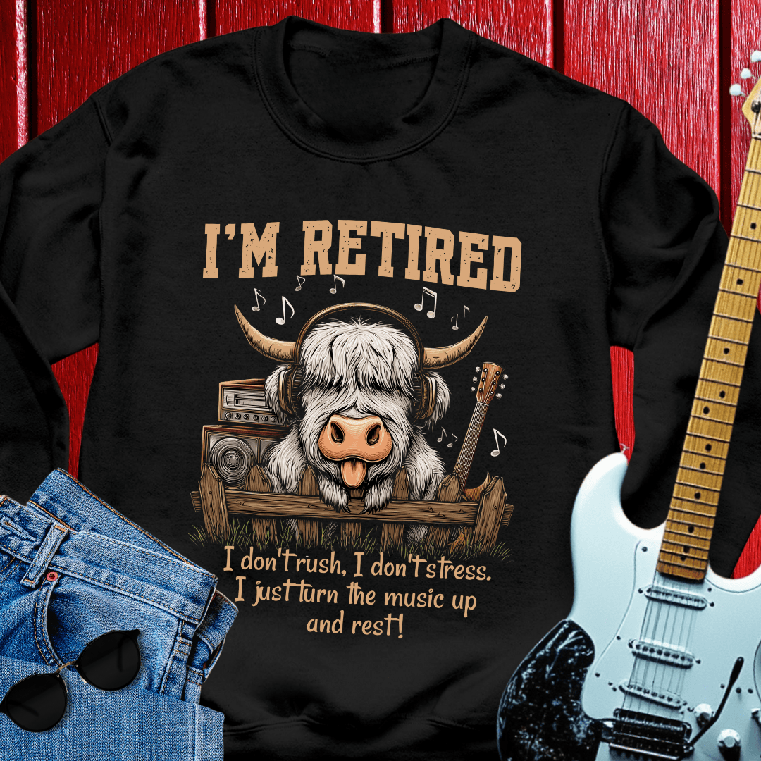 Moo Retired Crewneck