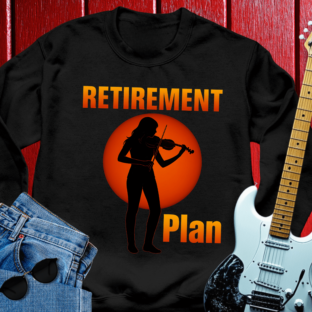 Retirement Violin Crewneck