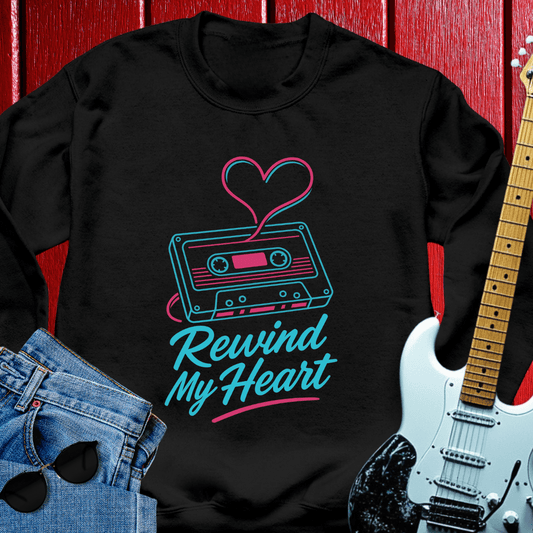 Rewind Heart Crewneck