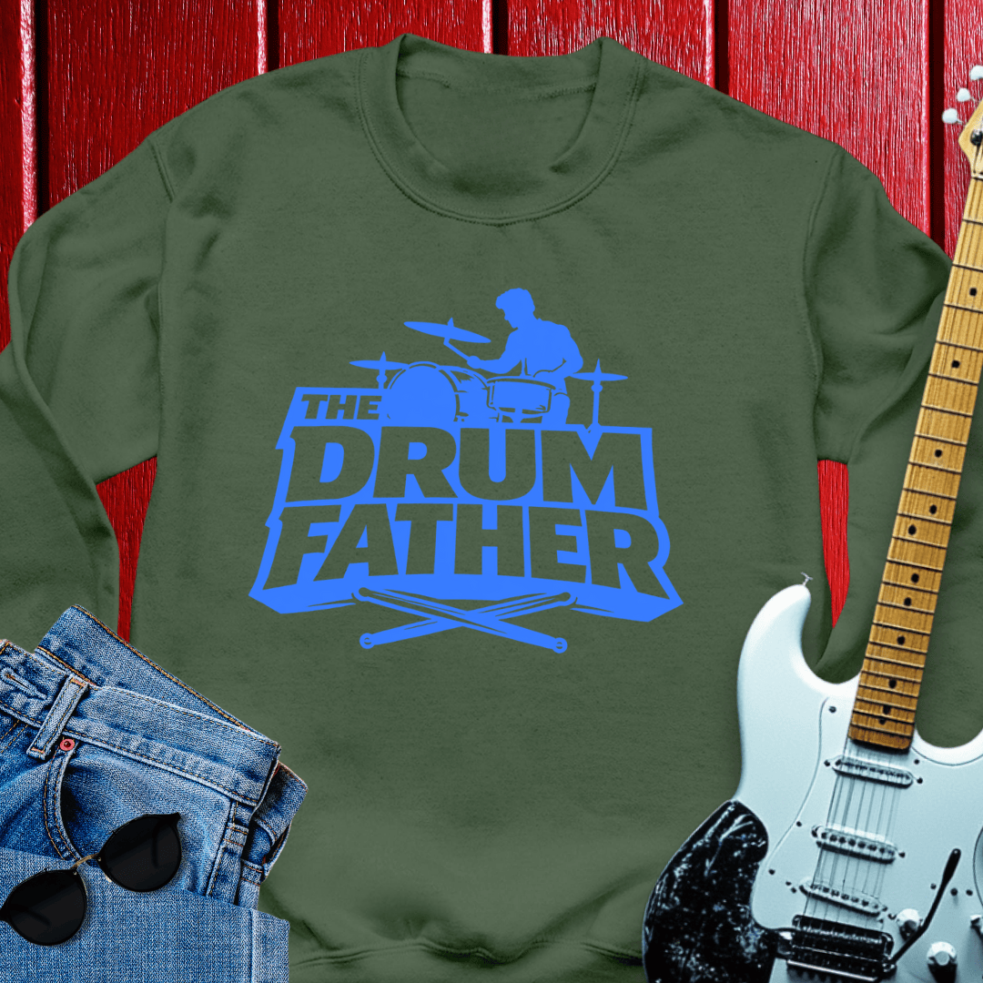 Drumming Father Crewneck