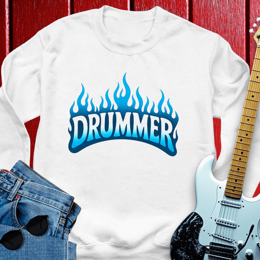 Flame Drum Crewneck