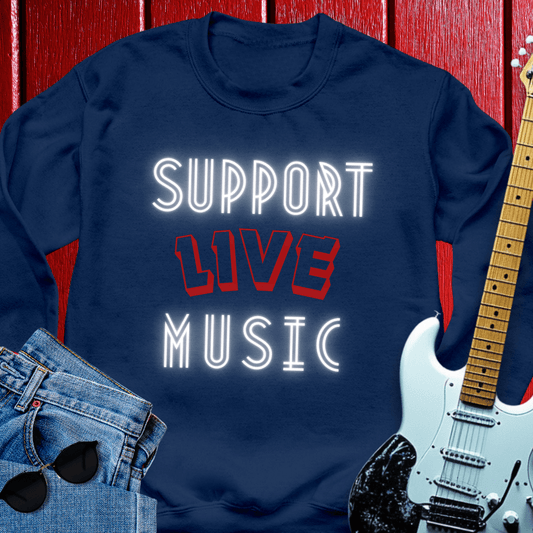 Live Music Crewneck