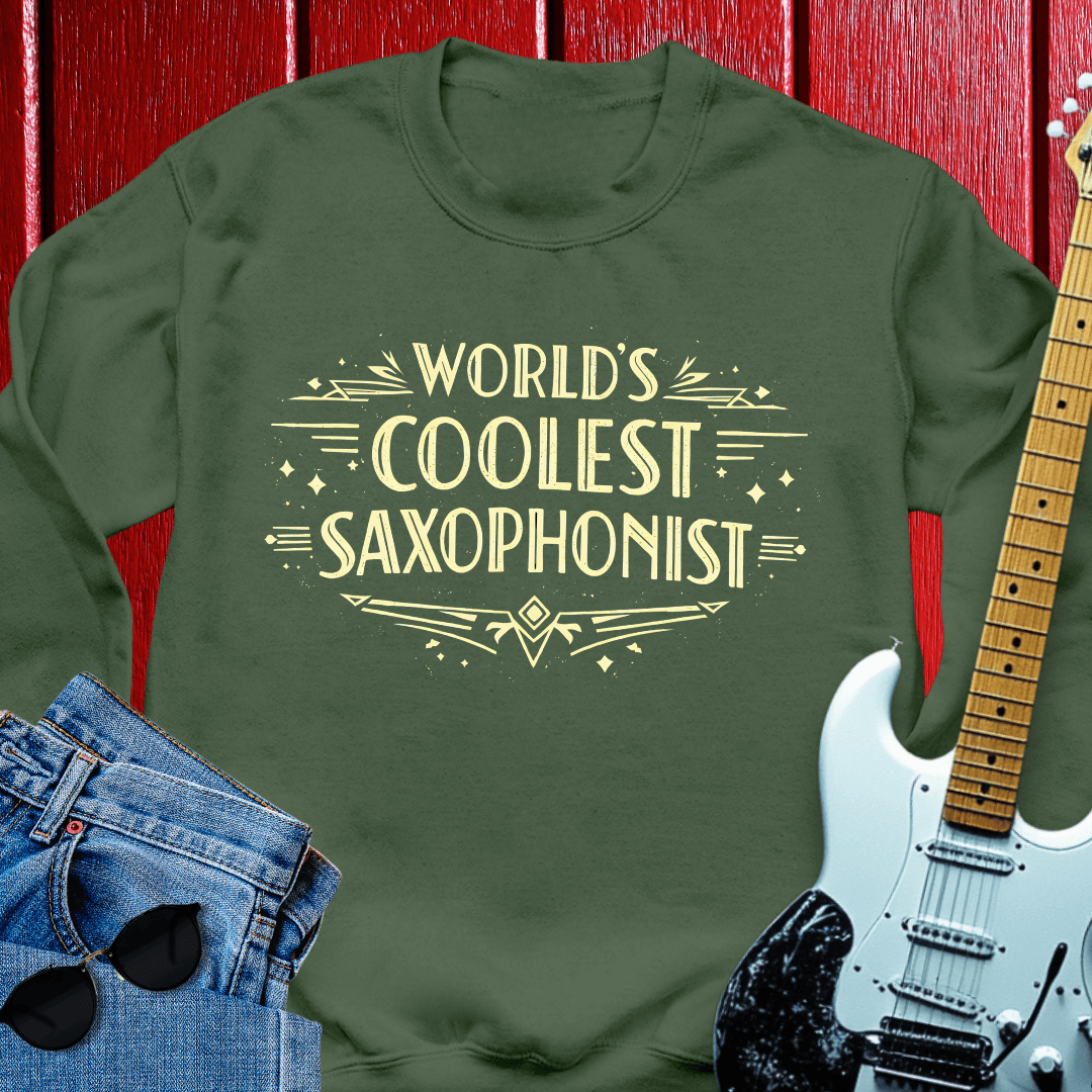 Cool Sax Crewneck