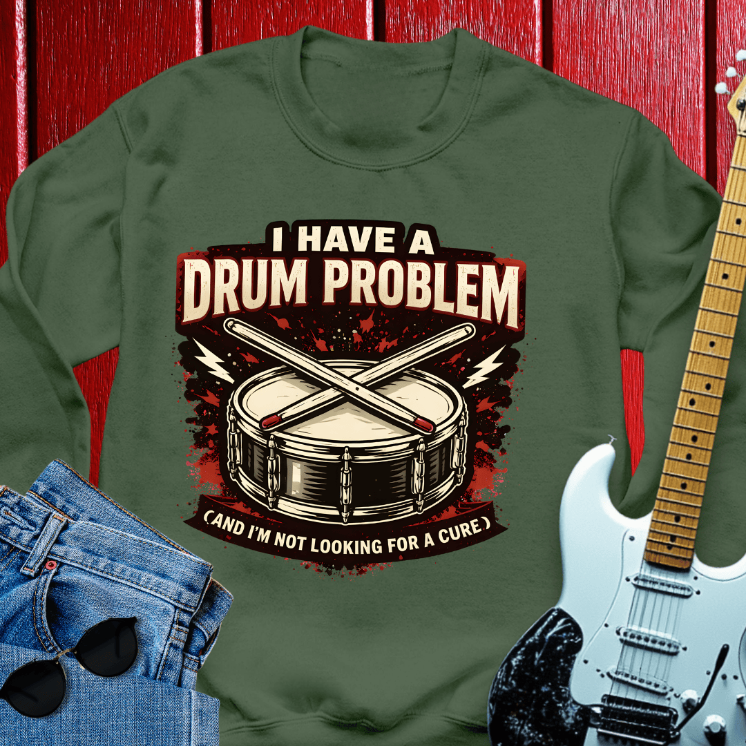 Drum Problems Crewneck