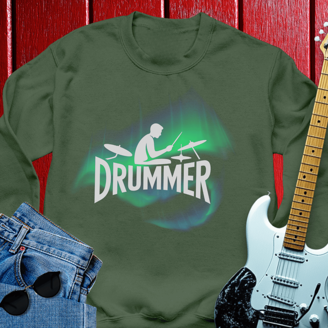 Drummer Man Crewneck