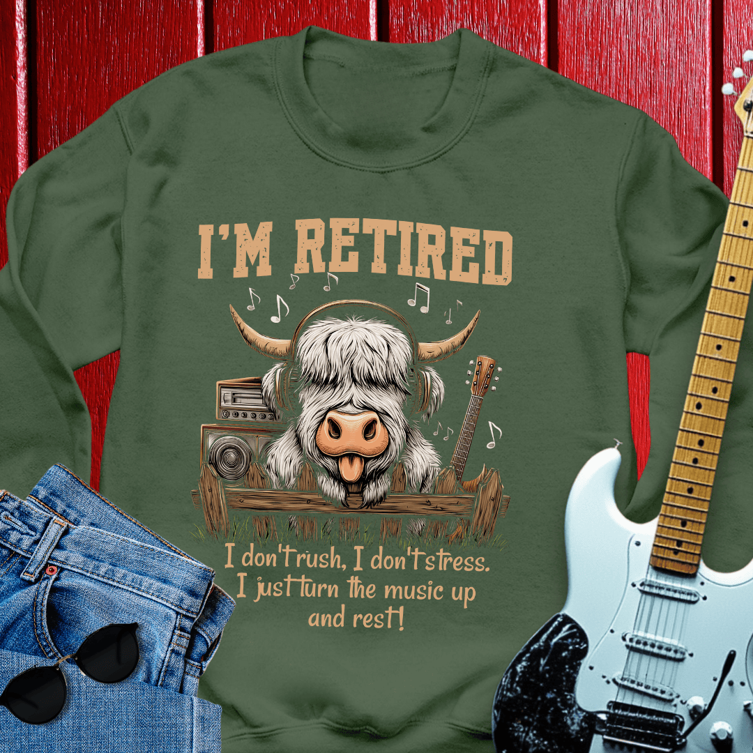 Moo Retired Crewneck