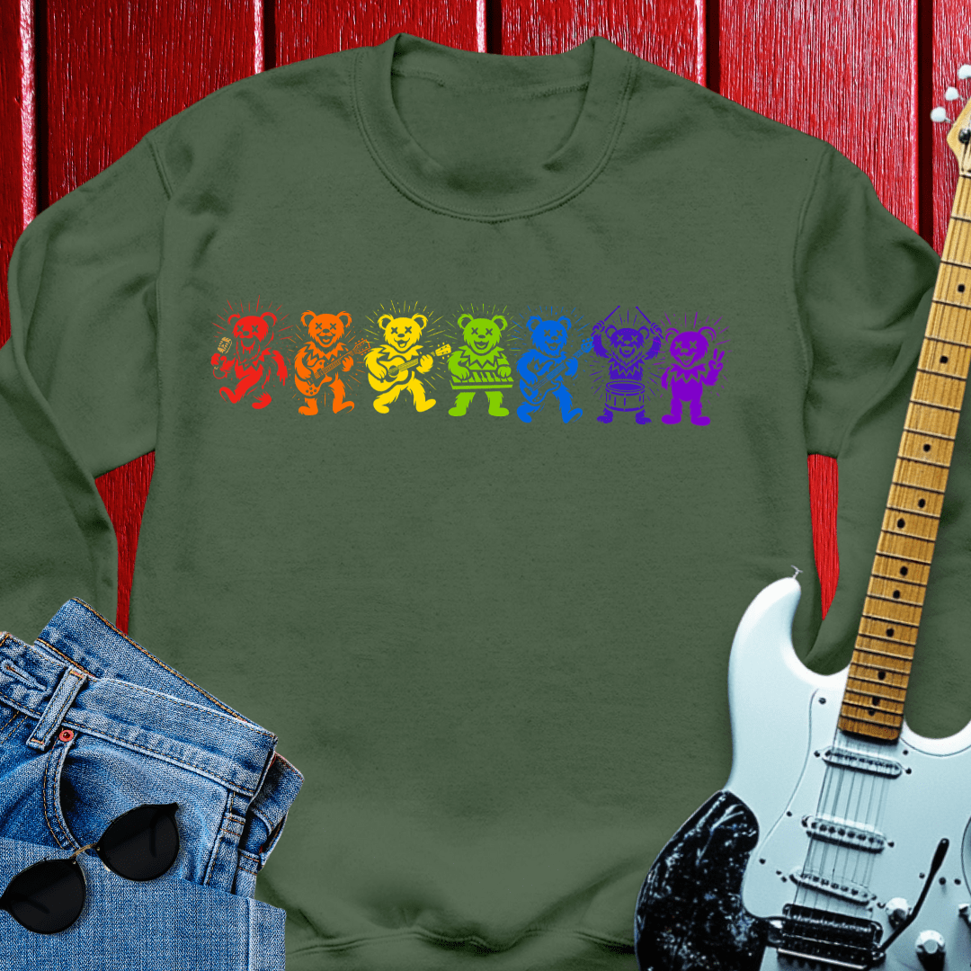 Rainbow Bears Crewneck