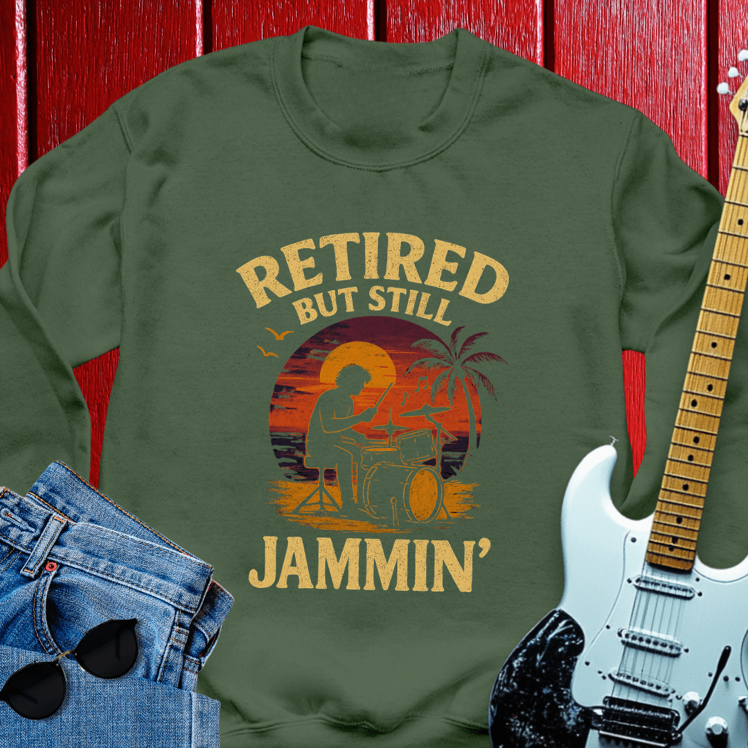 Retired Drums Crewneck