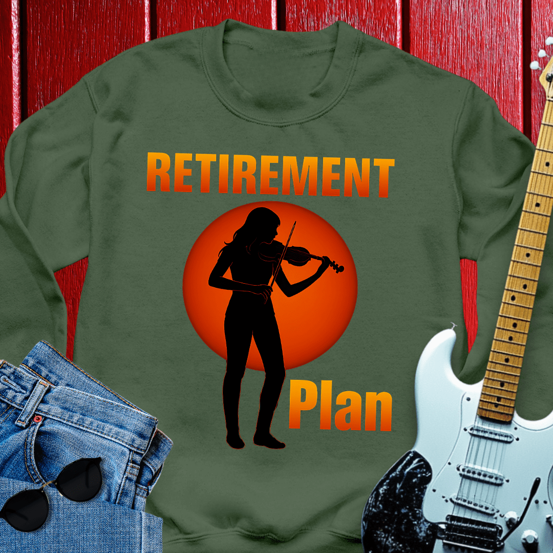 Retirement Violin Crewneck