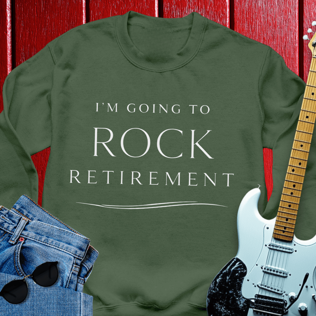 Rock Retirement Crewneck