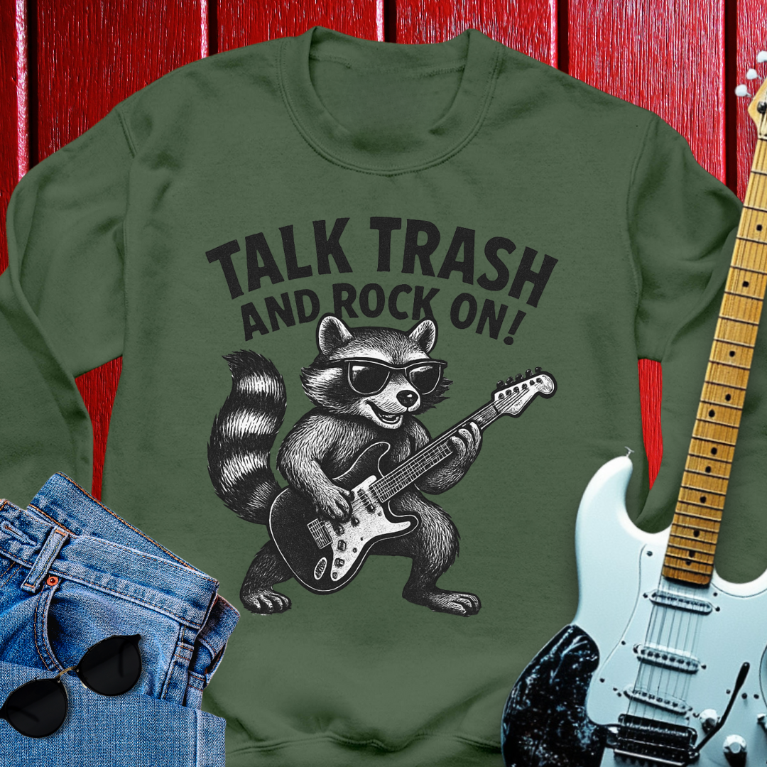 Rockin Racoon Crewneck