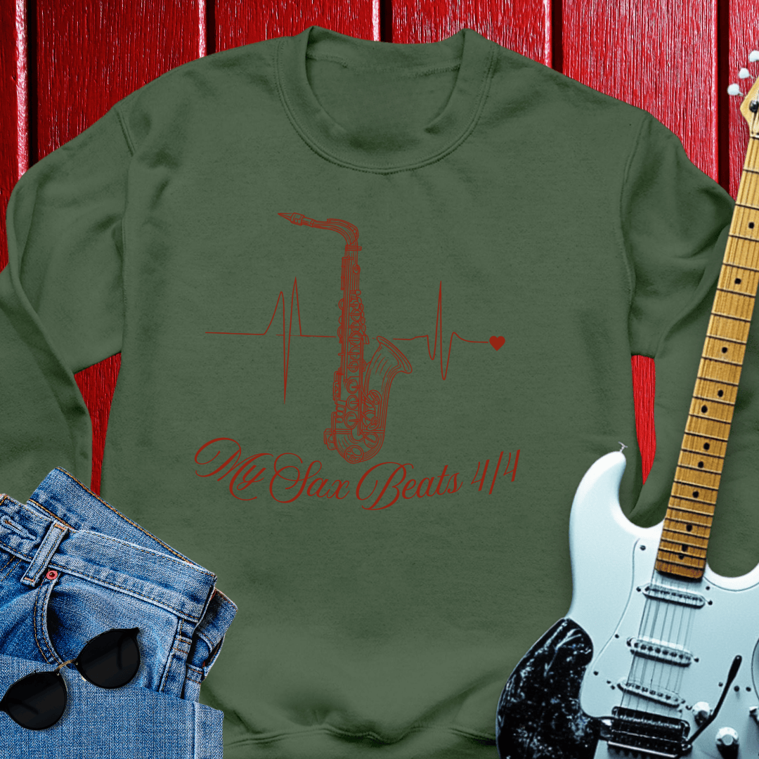 Sax Beats Crewneck