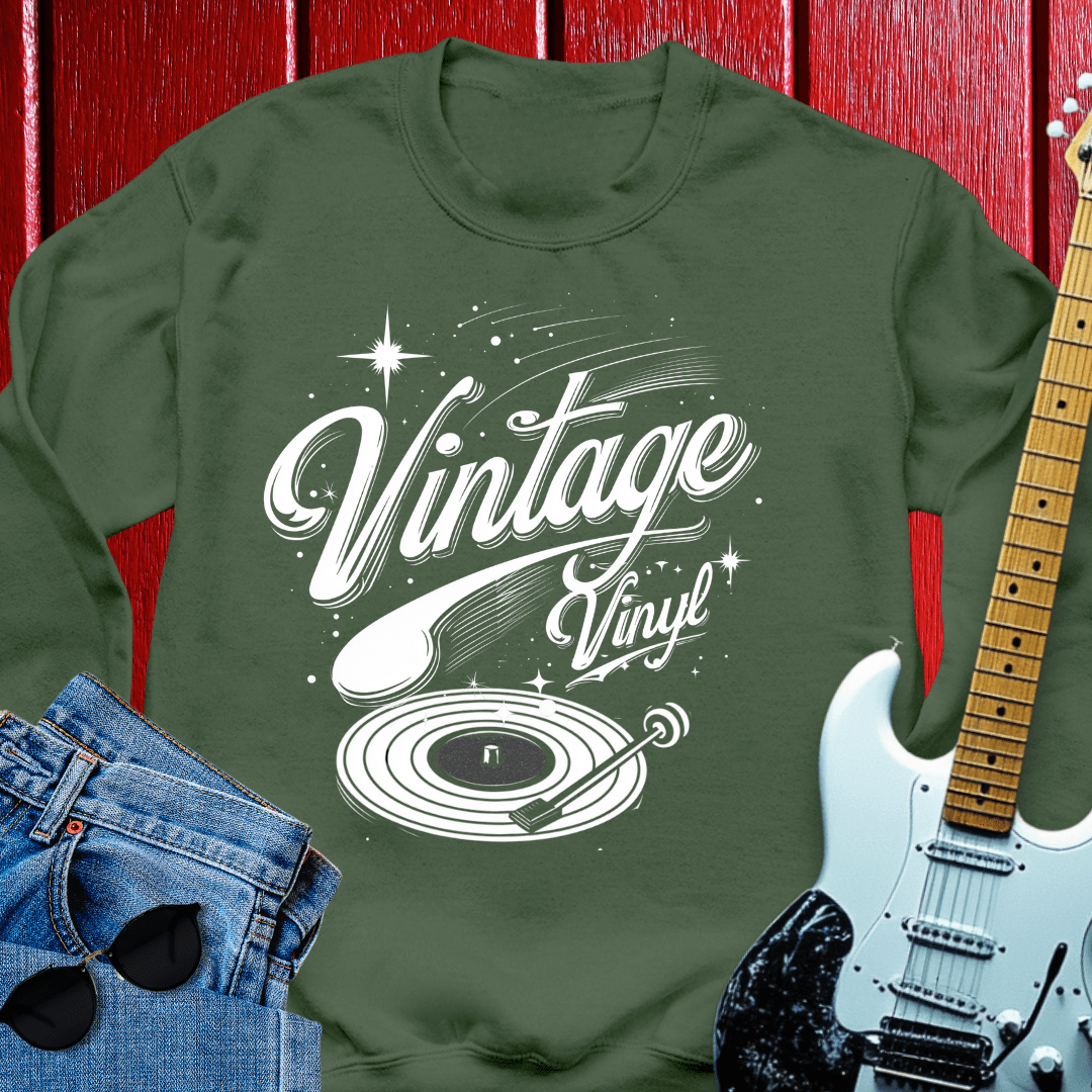 Vintage Vinyl Crewneck