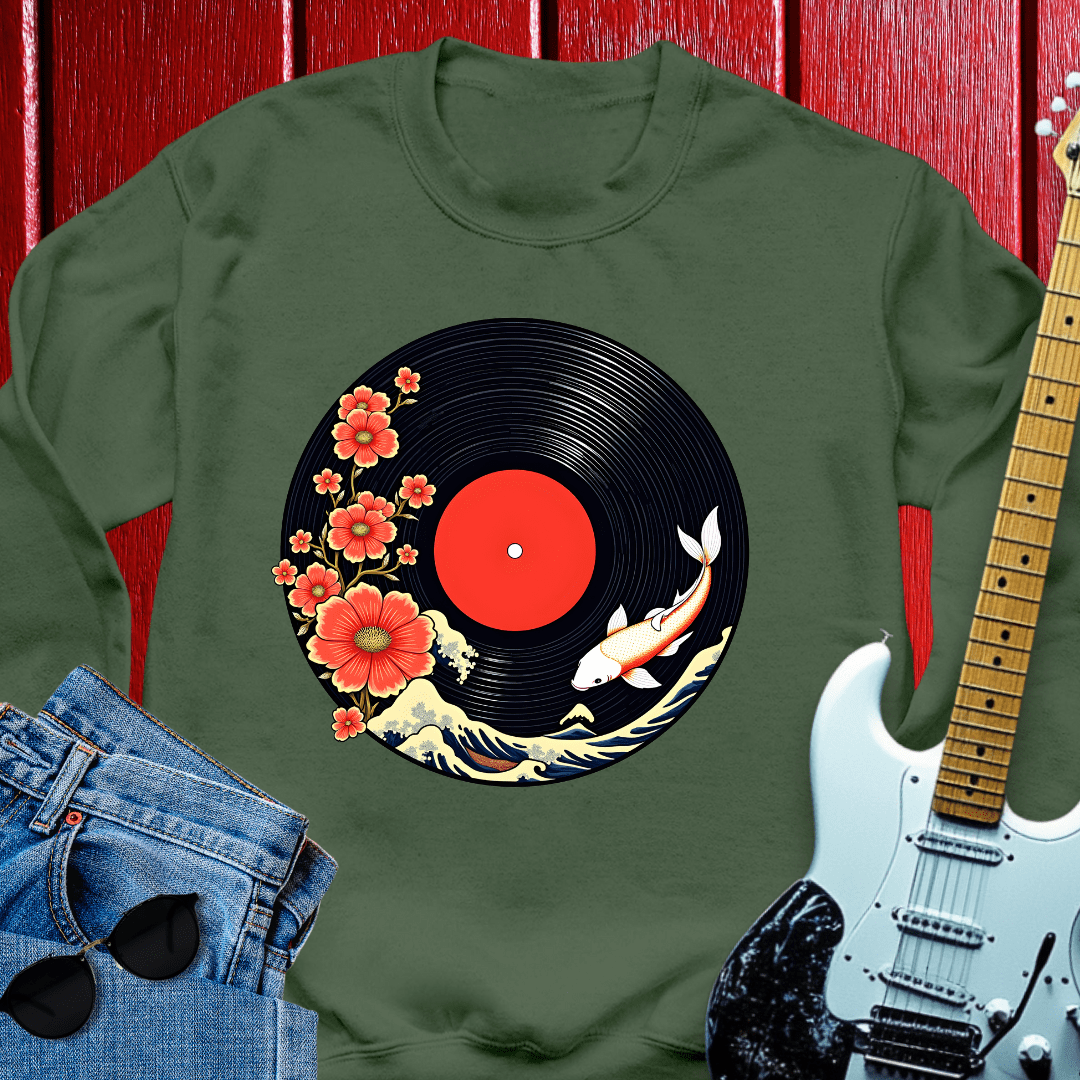 Vinyl Blossom Crewneck