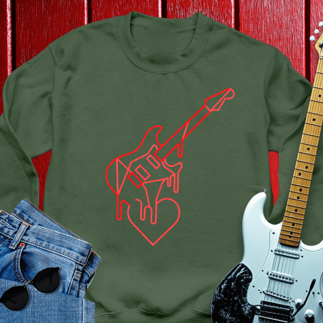 Modern Guitar Crewneck