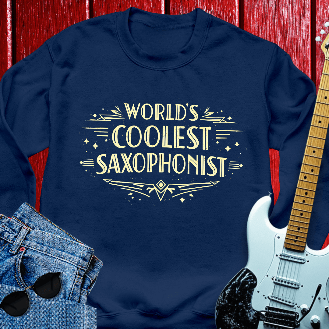 Cool Sax Crewneck