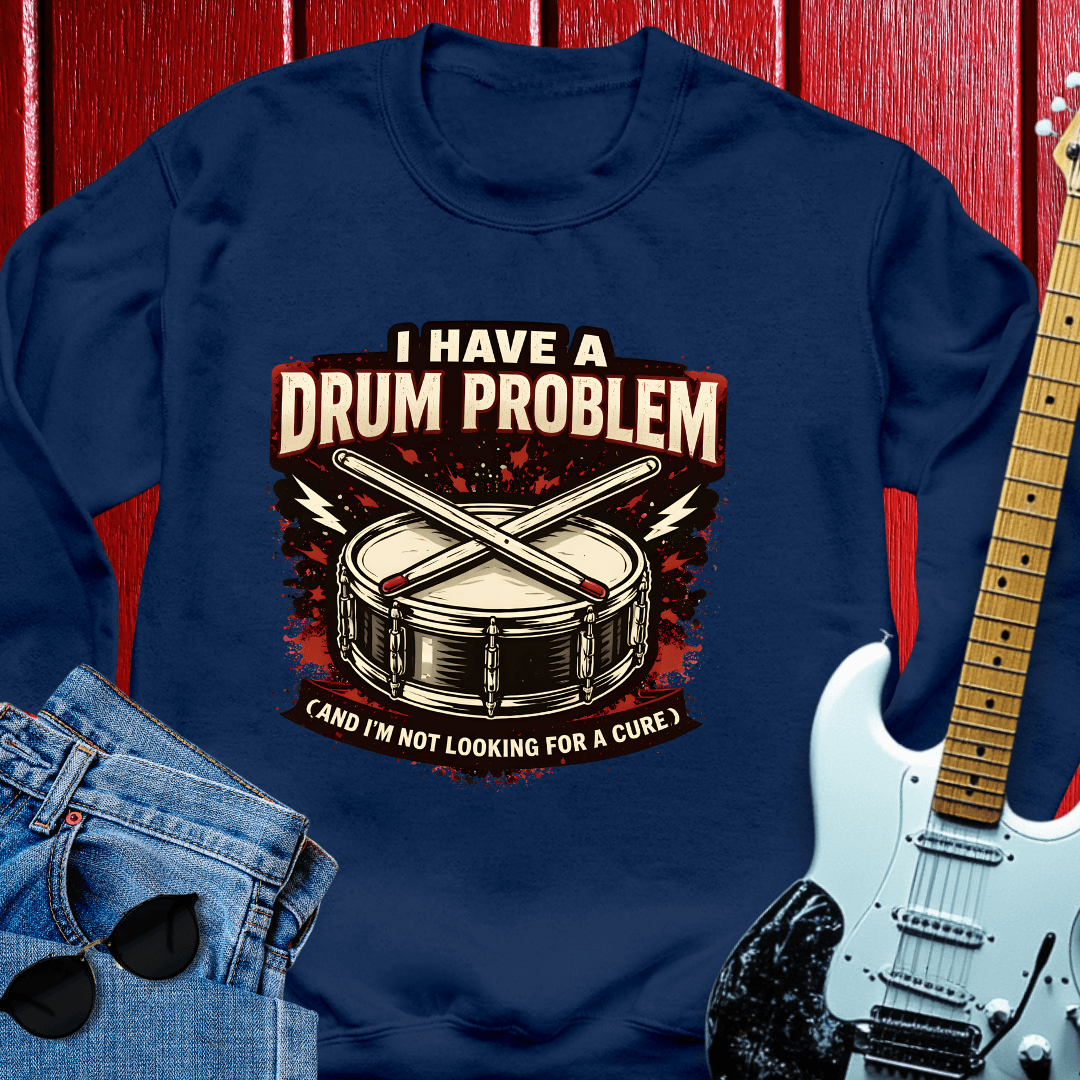Drum Problems Crewneck