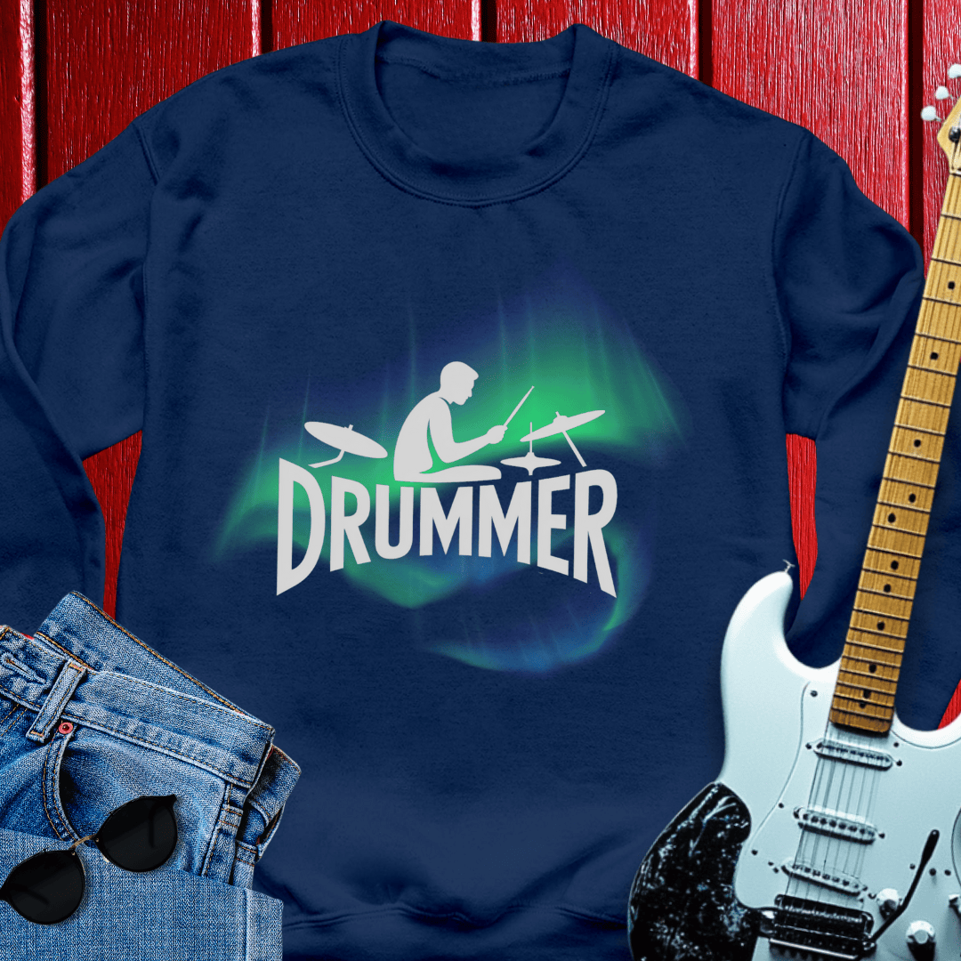 Drummer Man Crewneck