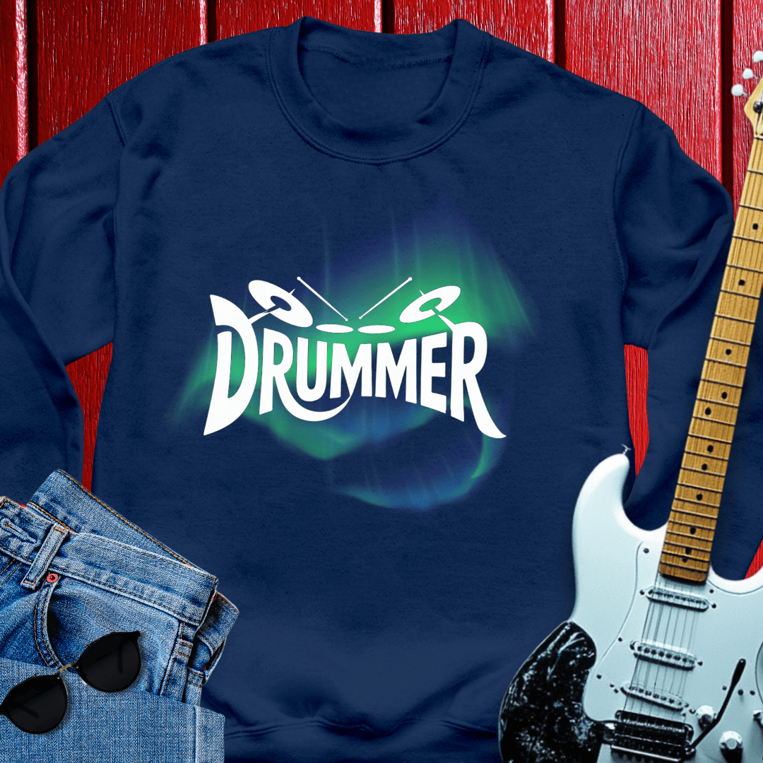 Font Drummer Crewneck