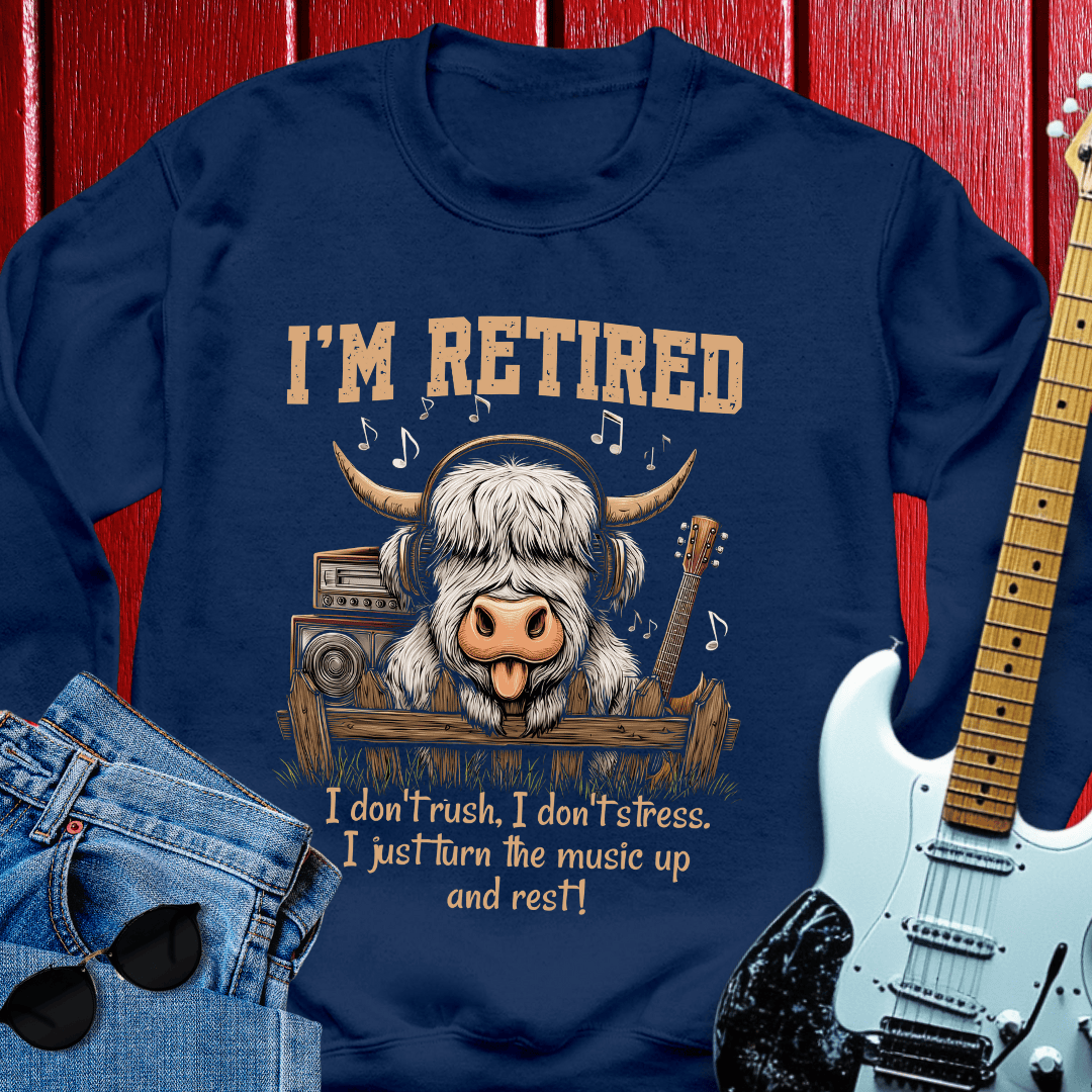 Moo Retired Crewneck
