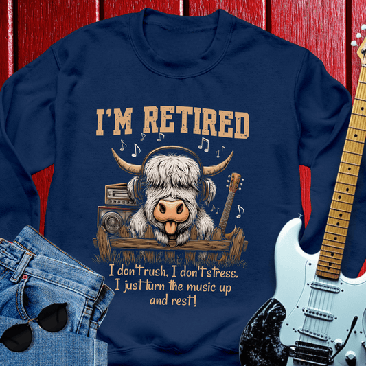 Moo Retired Crewneck