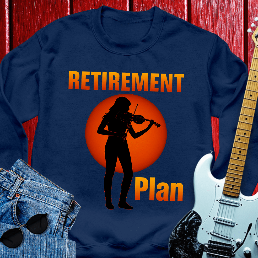 Retirement Violin Crewneck