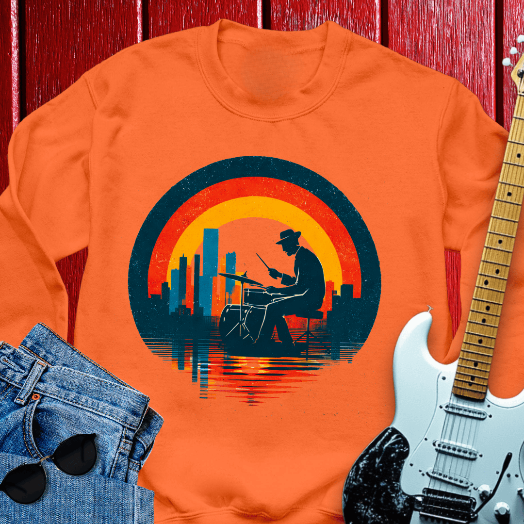 Jazz Drummer Crewneck
