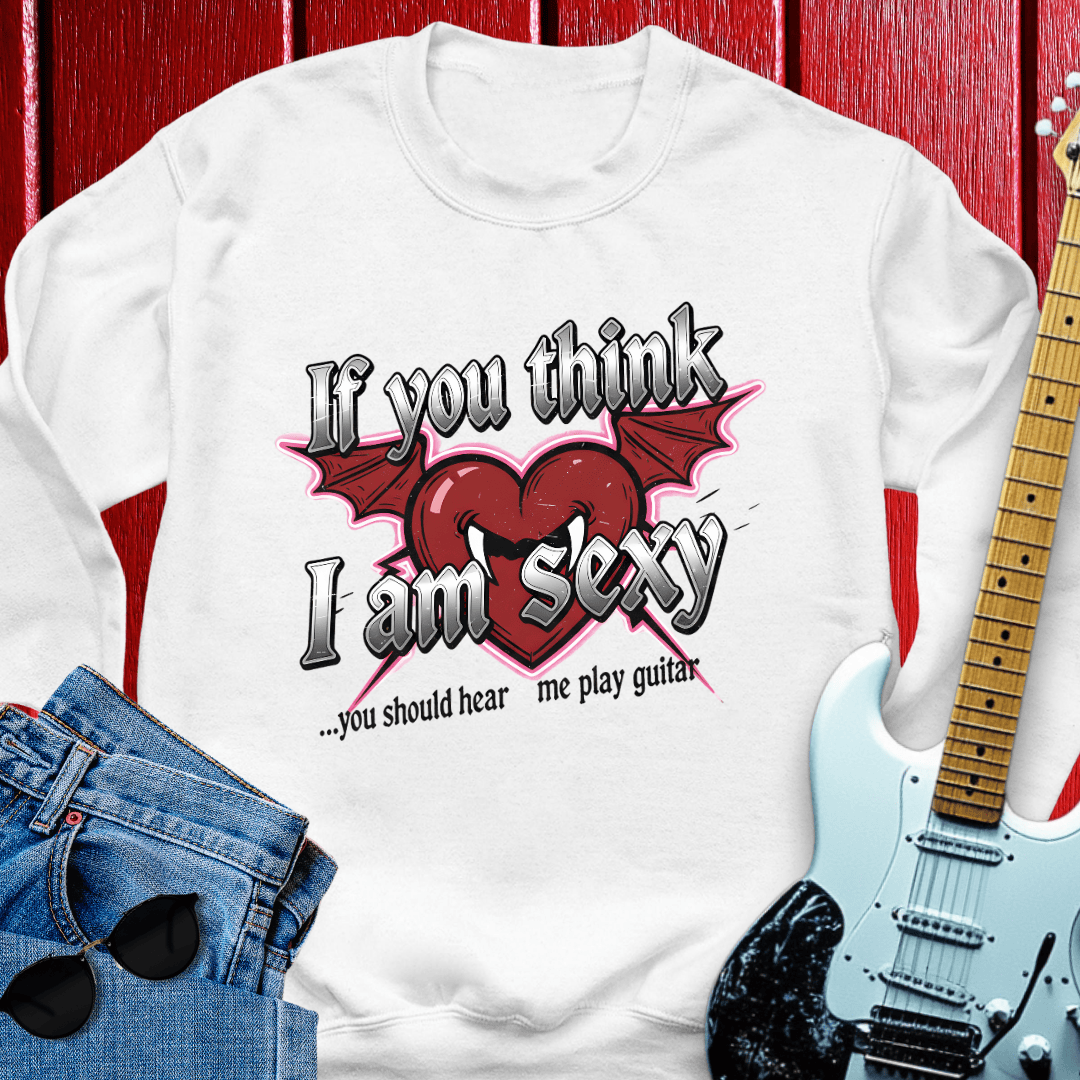 Play Guitar Crewneck