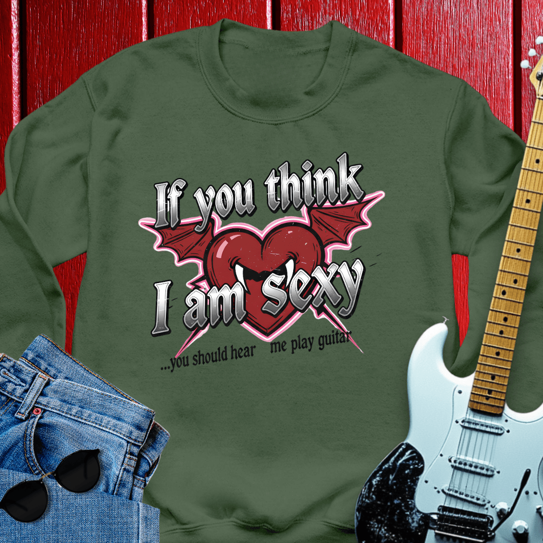 Play Guitar Crewneck