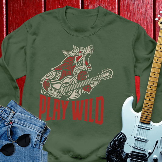 Play Wild Crewneck