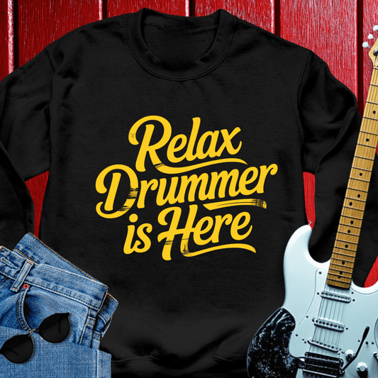 Relax Drum Crewneck