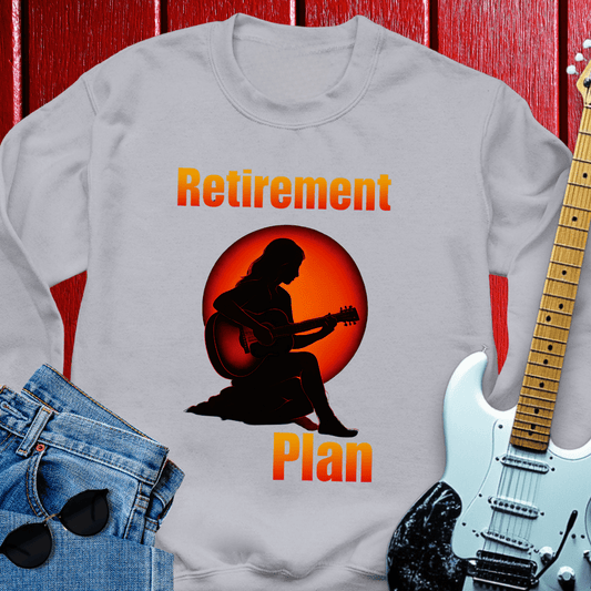 Retirement Guitar Crewneck