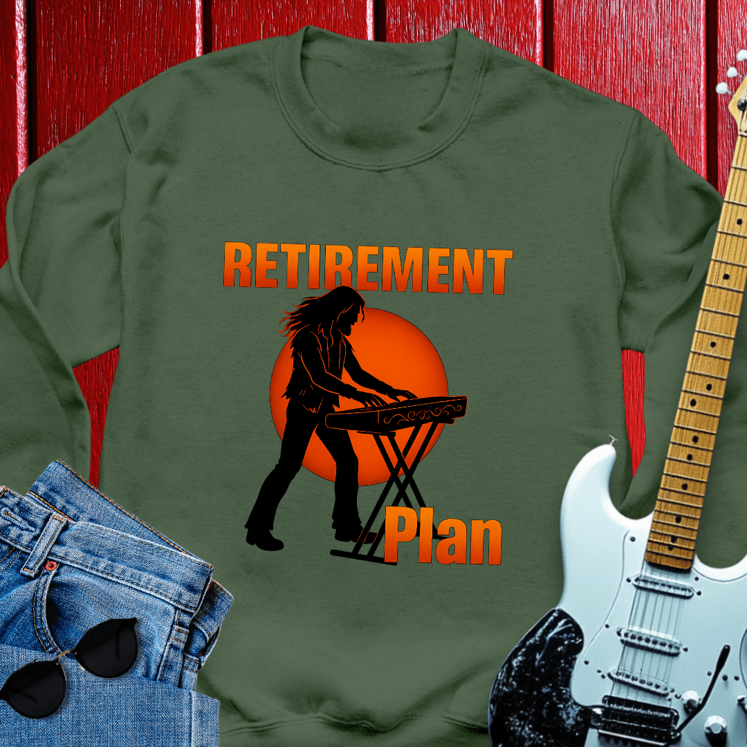 Retirement Keyboard Crewneck