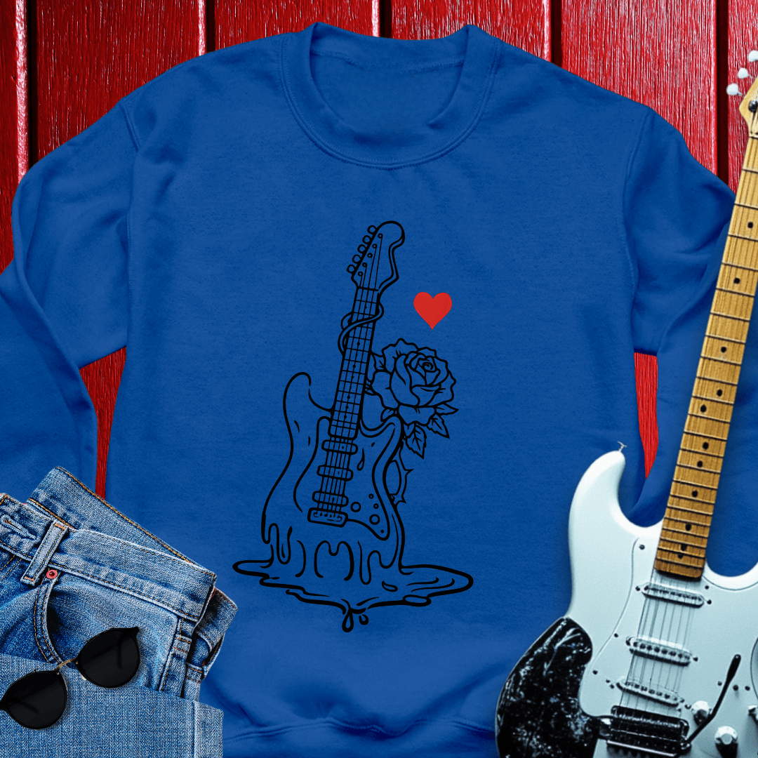 Rose Guitar Crewneck