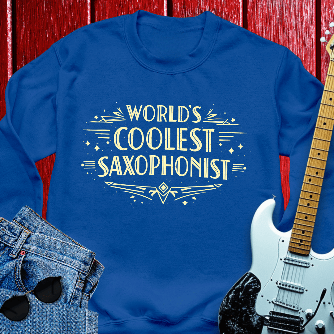 Cool Sax Crewneck