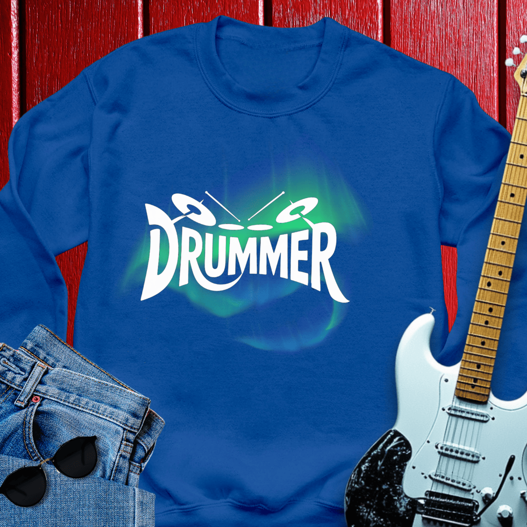 Font Drummer Crewneck