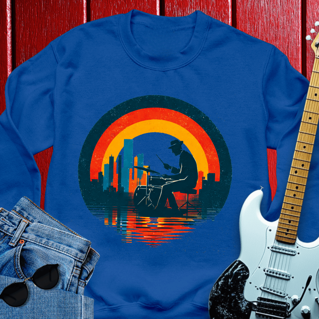 Jazz Drummer Crewneck