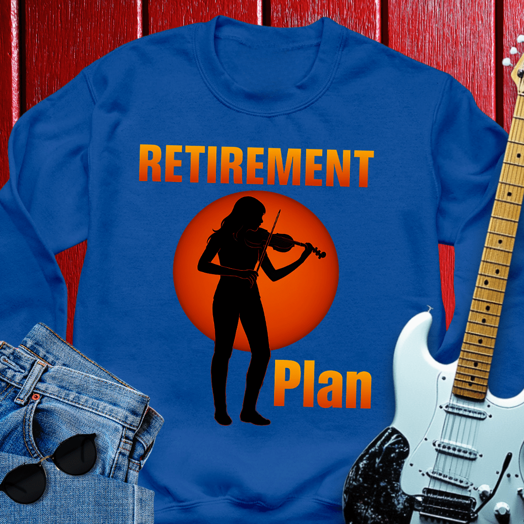 Retirement Violin Crewneck