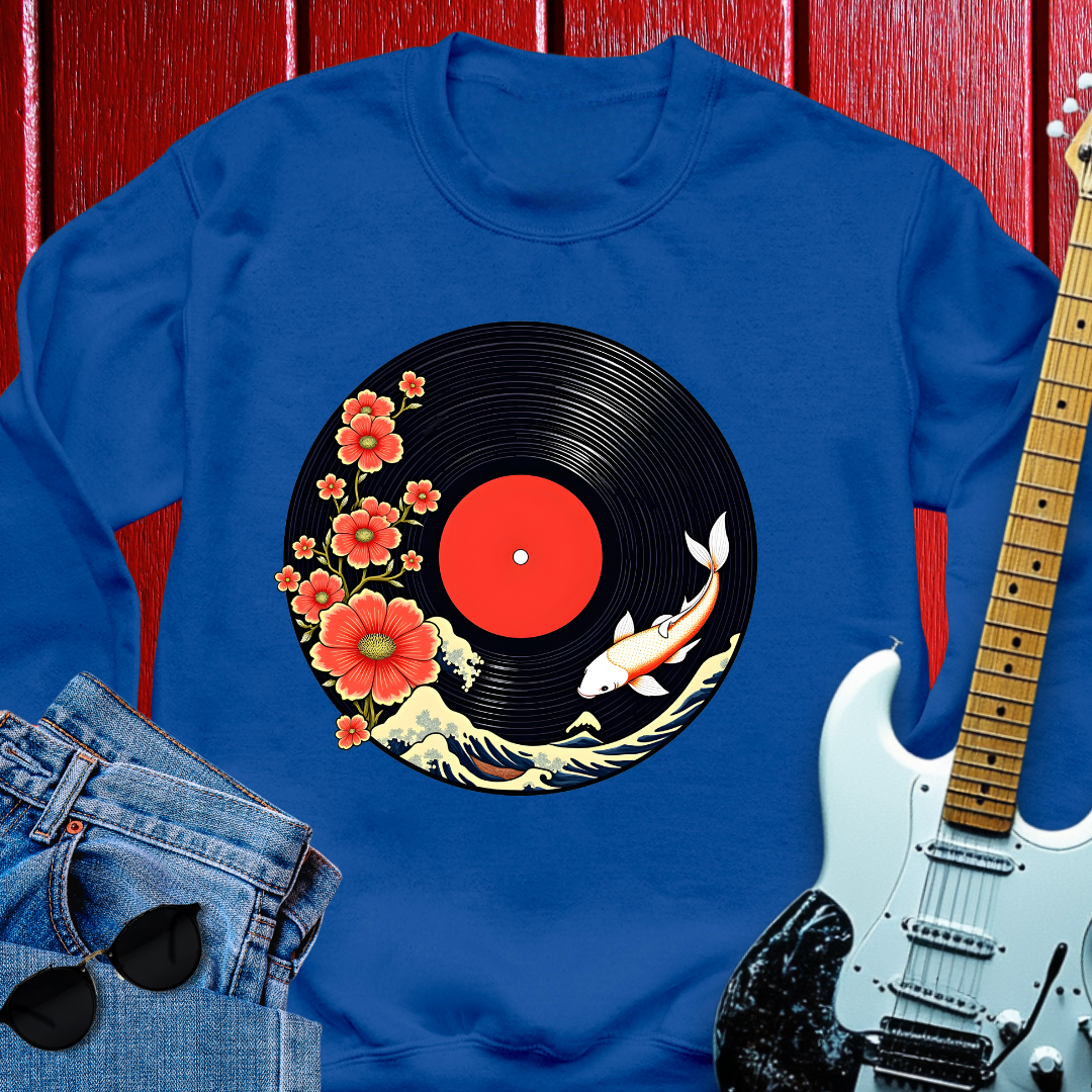 Vinyl Blossom Crewneck