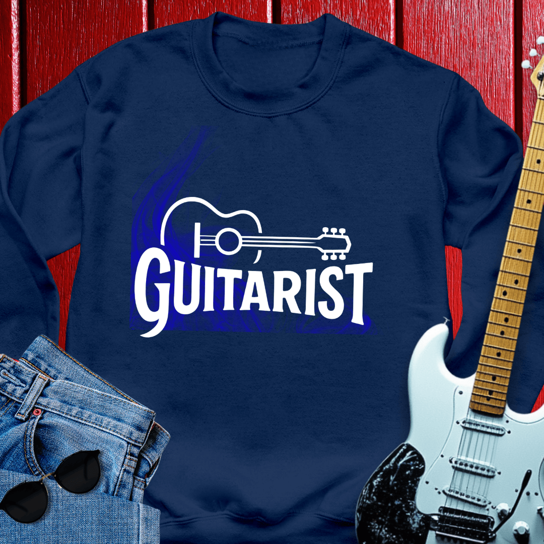 Smoked Guitarist Crewneck
