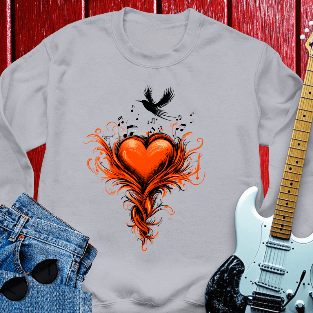 Birds Heart Song Crewneck