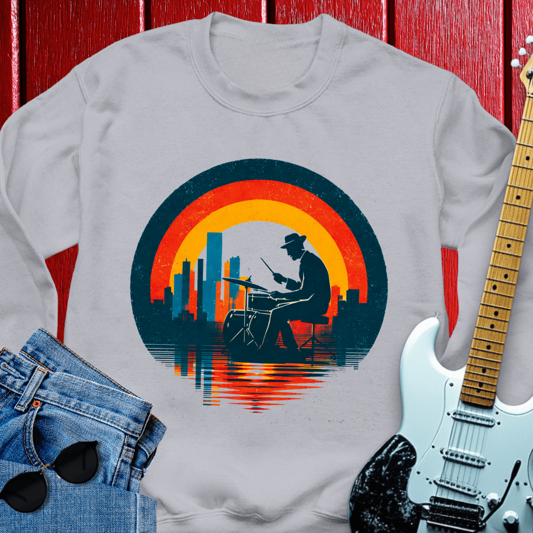 Jazz Drummer Crewneck