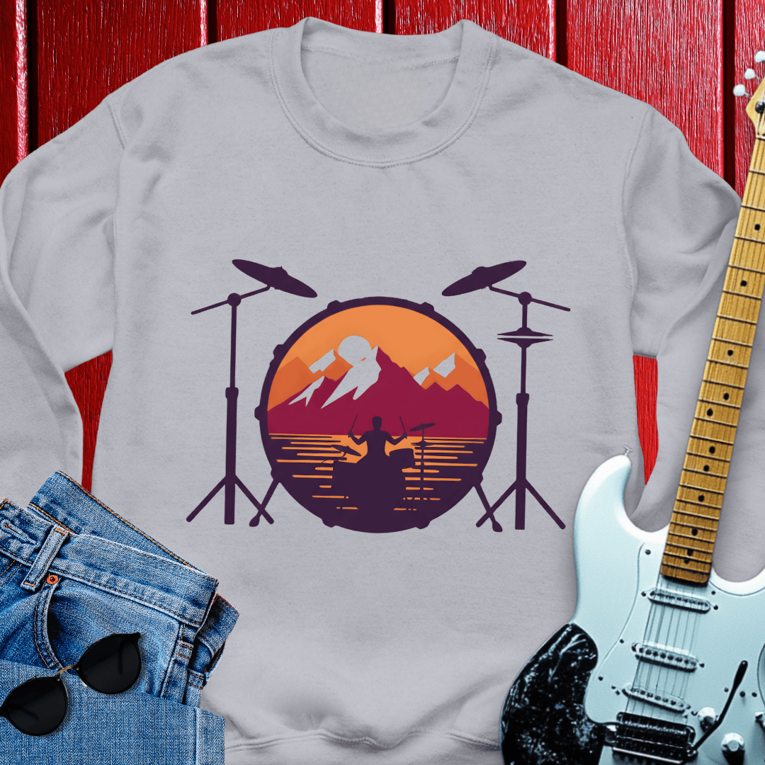 Mountain Drums Crewneck