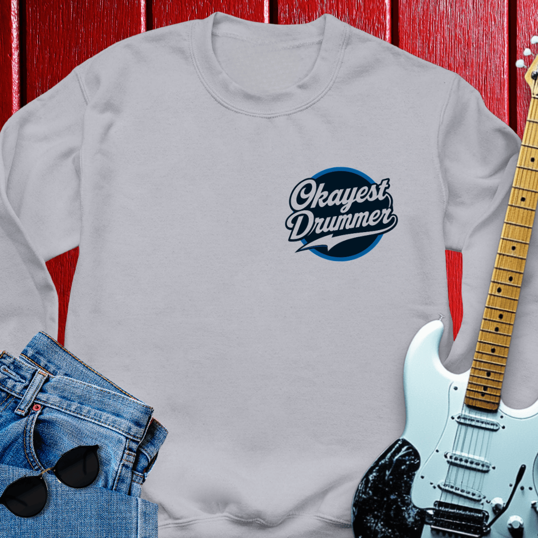 Okayest Drum Crewneck