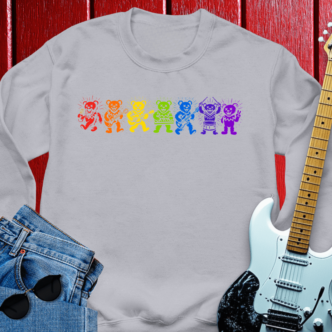 Rainbow Bears Crewneck