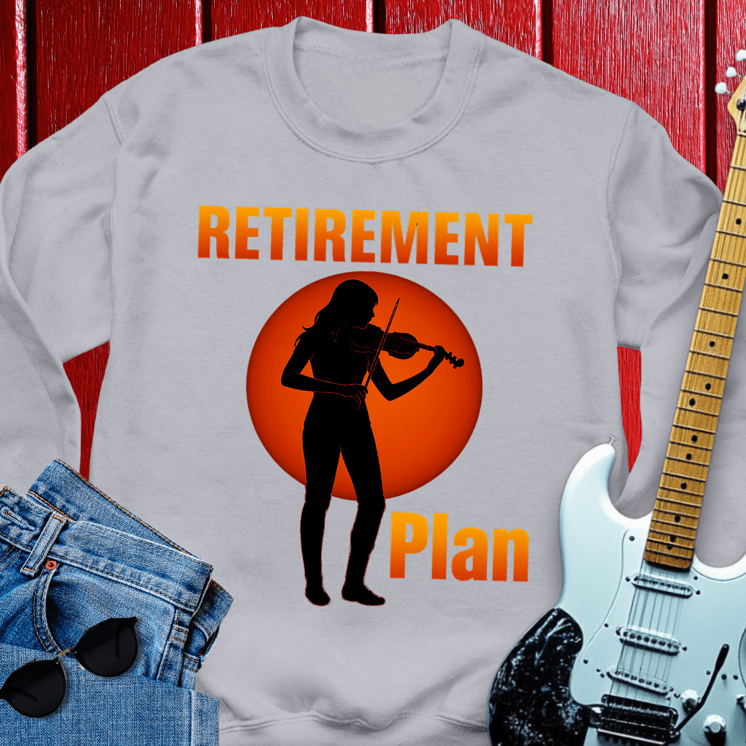 Retirement Violin Crewneck