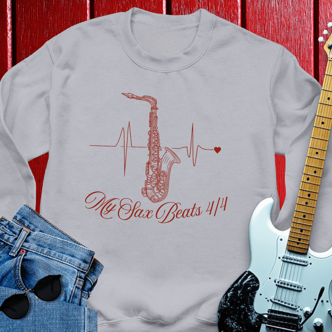 Sax Beats Crewneck