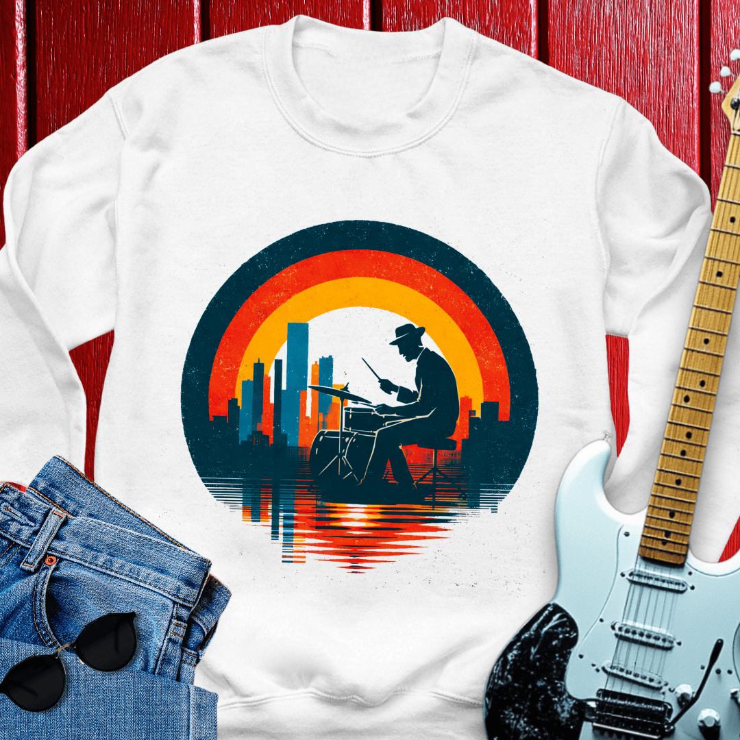 Jazz Drummer Crewneck