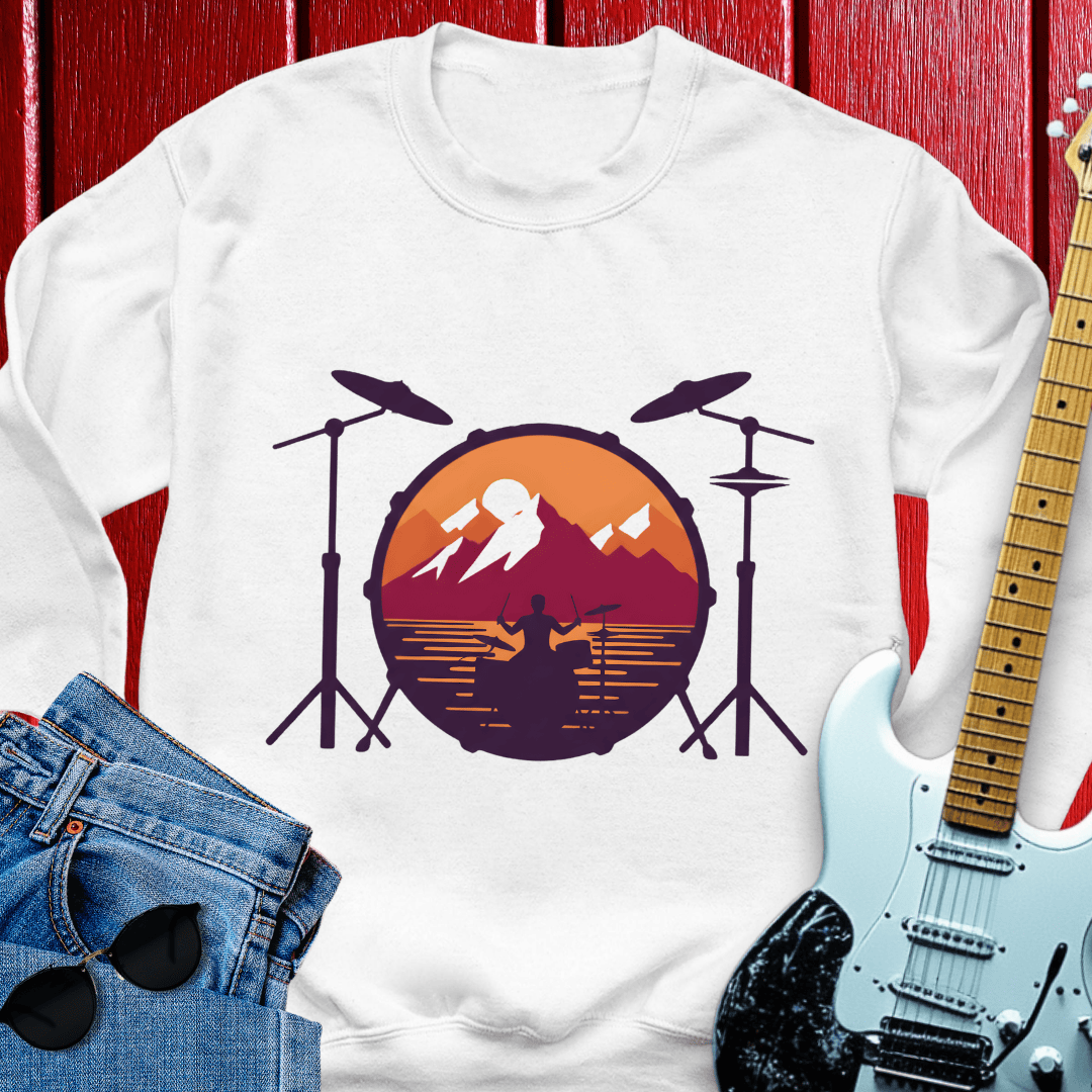 Mountain Drums Crewneck
