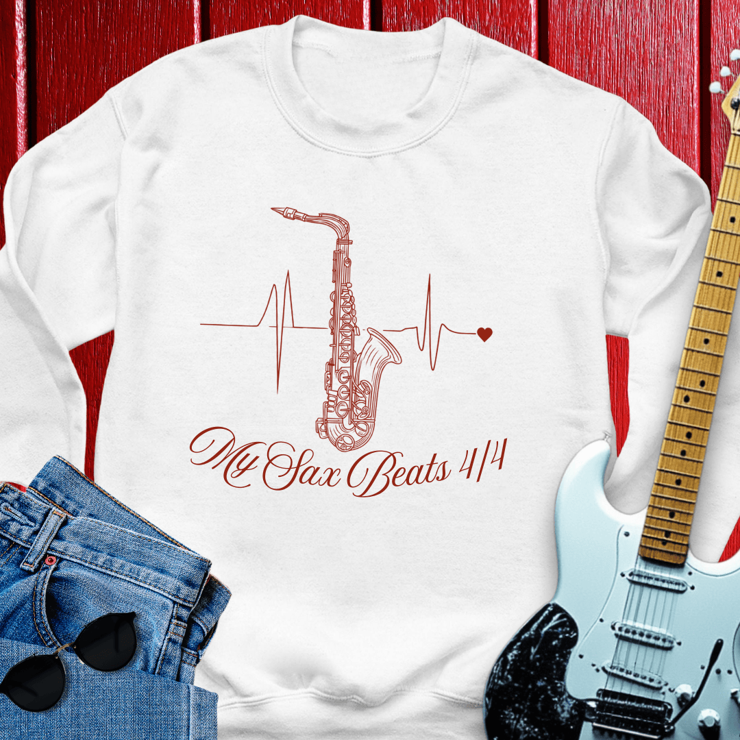 Sax Beats Crewneck